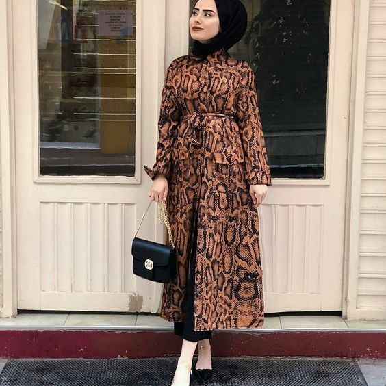 model baju atasan batik wanita hijab